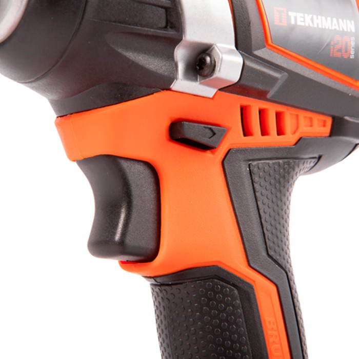 Гвинтокрут акумуляторний Tekhmann TCD-200/i20 BS, 20 В, без акум., 2700 об/хв, 3780 уд/хв, 200 Нм