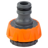 Адаптер для конектора 1/2" універсальний в/р 1/2"× 3/4" (ABS+TPR) FLORA (5015834)