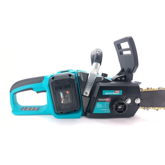 Акумуляторна безщіткова ланцюгова пила GRAND АПЦ-M40V/16 BL (2*20 В АКБ, шина 405 мм)