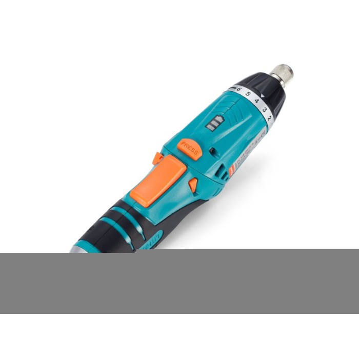 Акумуляторна викрутка з ліхтариком Sturm AS3503T, 3.6 В, 2,0 Ач, 5 Нм, поворотна ручка, набір біт