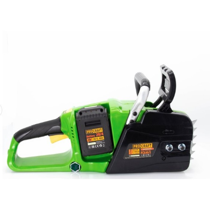 Акумуляторна ланцюгова пила PROCRAFT PCA40/2 (без АКБ і зарядного пристрою), шина 35 см
