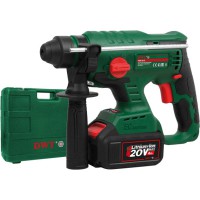 Акумуляторний безщітковий перфоратор DWT ABH-20 D-2H BMC (2 акумулятори, 20 В; 4Ач; кейс) Акумуляторний безщітковий перфоратор DWT ABH-20 D-2H BMC (2 акумулятори, 20 В; 4Ач; кейс)