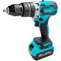 Акумуляторний ударний шуруповерт Grand 20/13UBL (безщітковий, 75 Н*м, 20В, 4 Аг, 2 АКБ, кейс)