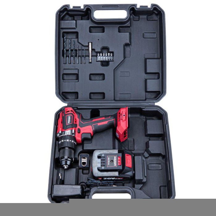 Аккумуляторный ударный шуруповерт бесщеточный Worcraft CHD-S20LiBAB (20В, 2Ач, 1 аккумулятор, кейс)