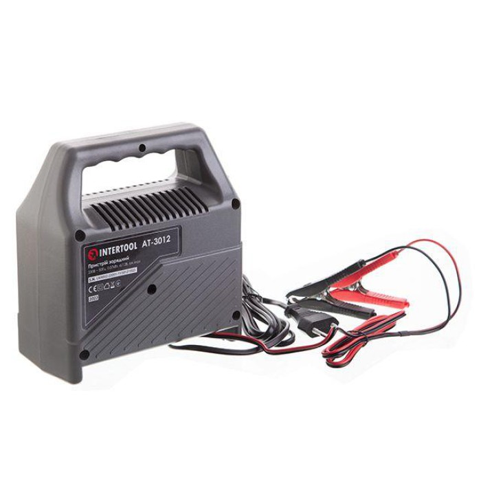 Автомобільний зарядний пристрій для АКБ INTERTOOL AT-3012