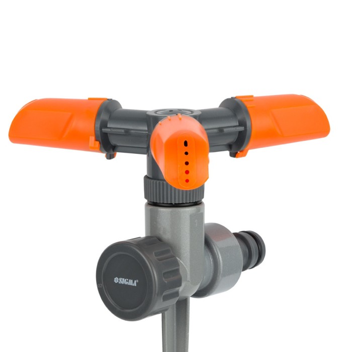 Дощівник круговий на металевому кілочку (ABS+AL) FLORA (5013284)