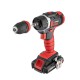 Дриль-шуруповерт акумуляторна INTERTOOL WT-0317, Li-Ion 18, 25 Nm, 0-400/0-1500 об/хв, 2x2.0 Ач