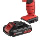 Дриль-шуруповерт акумуляторна INTERTOOL WT-0317, Li-Ion 18, 25 Nm, 0-400/0-1500 об/хв, 2x2.0 Ач