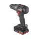 Дрель-шуруповерт аккумуляторная с бесщеточным двигателем INTERTOOL WT-0360, 20 В, 60 Nm, кейс