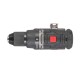 Дрель-шуруповерт аккумуляторная с бесщеточным двигателем INTERTOOL WT-0360, 20 В, 60 Nm, кейс