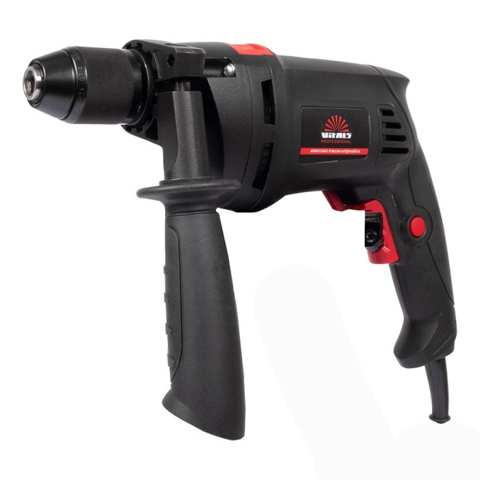Дриль електрична ударний Vitals Professional Et 2850YEak, 850 Вт, 0-2800 об/хв, патрон 13 мм, реверс