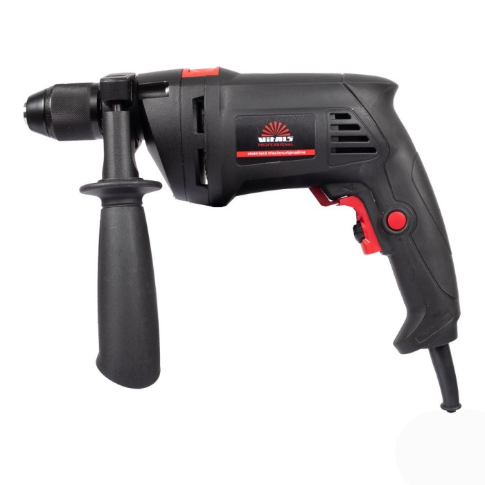 Дриль електрична ударний Vitals Professional Et 2850YEak, 850 Вт, 0-2800 об/хв, патрон 13 мм, реверс