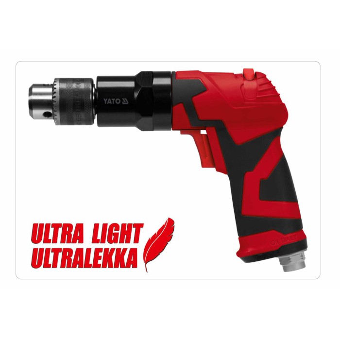 Дриль пневматична YATO YT-09703, 1/4