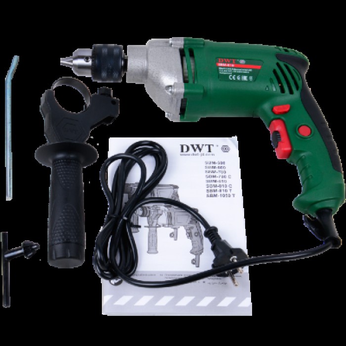 Дрель ударная DWT SBM-810