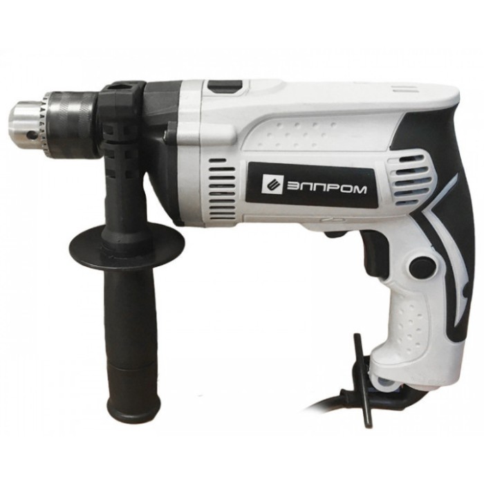 Дриль ударний Елпром ЕДУ-1000, 1000 Вт, 2800 об/хв, ключовою патрон 13 мм, регулювання обертів