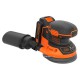 Эксцентриковая аккумуляторная шлифмашина Black+Decker BDCROS18 (18 В, 1,5 Ач)