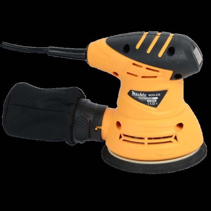 Эксцентриковая (орбитальная) шлифовальная машина Machtz MOS-450, 450 Вт, 28000 кол/мин, диаметр диска 125 мм
