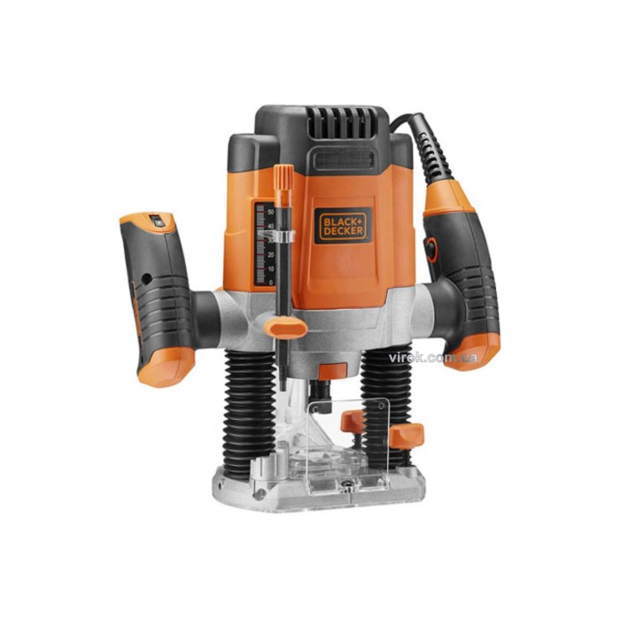 Фрезер Black+Decker KW1200EKA (1200 Вт, 6-8 мм + кейс)