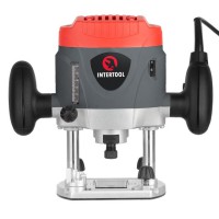 Фрезер INTERTOOL DT-0950, 1200 Вт, 8000-28000 об/хв, цанга 6/8 мм, макс глибина 52 мм