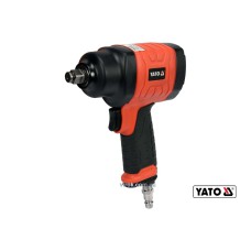Гайковерт пневматичний ударний YATO YT-09506, 1/2" 600 Нм 6.3 бар 350 л/хв 9800 об/хв