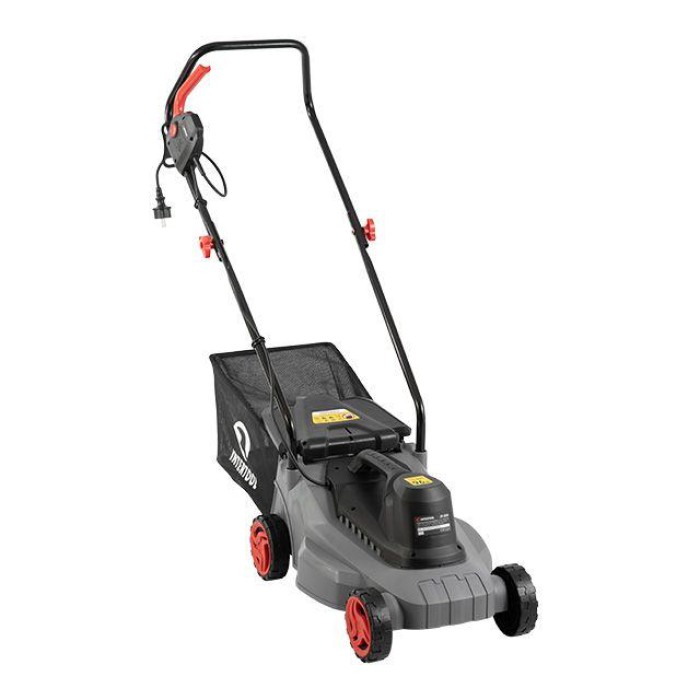 Газонокосарка електрична INTERTOOL DT-2260, 1.2 кВт, ширина захвату 320 мм, висота зрізу 27/45/52 мм