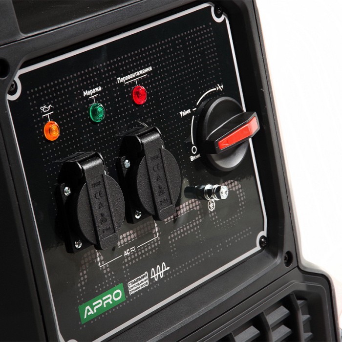 Генератор бензиновий 4-тактний Інверторний  APRO IG-30 3.0/3.3 кВт (ручний запуск) Генератор бензиновий 4-тактний Інверторний  APRO IG-30 3.0/3.3 кВт (ручний запуск)