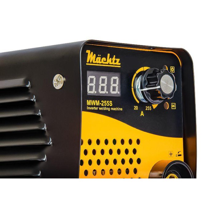 Инверторный сварочный апарат Machtz MWM-255 S, 7.1 кВт, сварочный ток 20-255 А, диаметр электрода 1.6-5.0