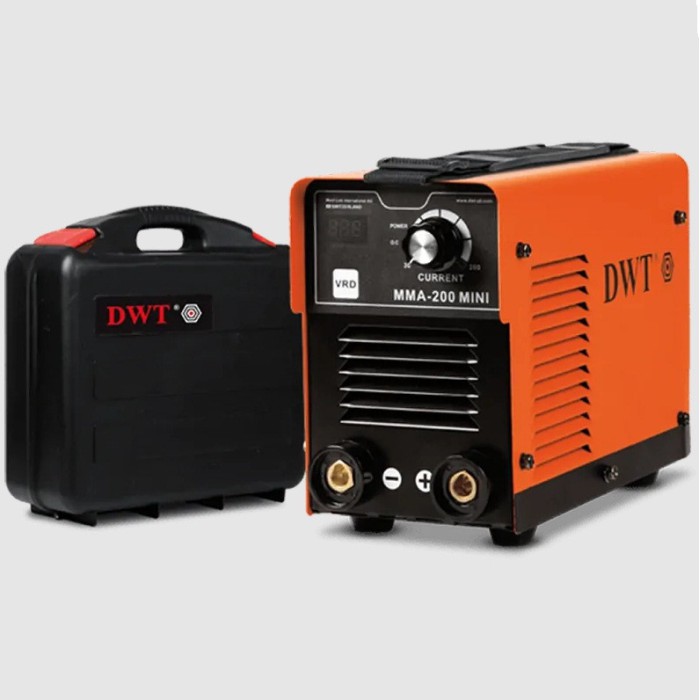 Інверторний зварювальний апарат DWT ММА-200 MINI IMC