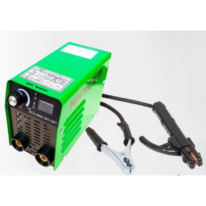 Інверторний зварювальний апарат Мінськ ММА-345 (з дисплеїв, міні)