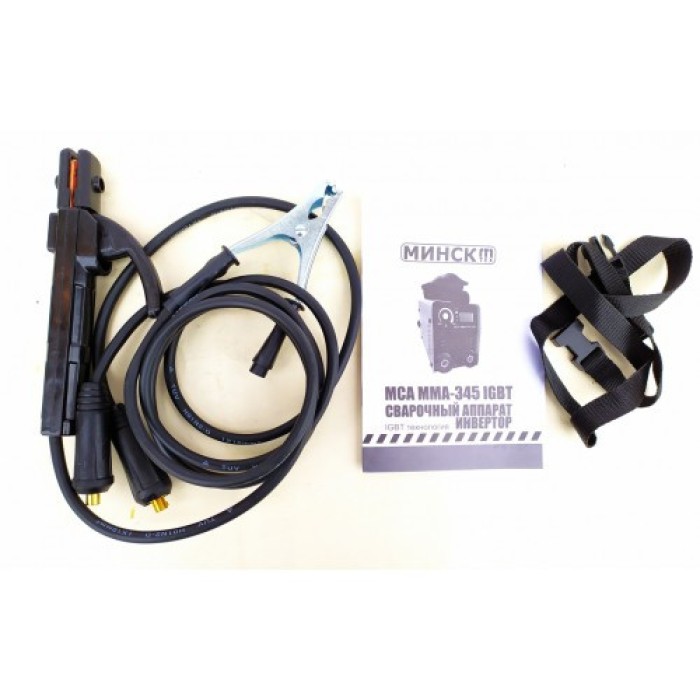 Інверторний зварювальний апарат Мінськ ММА-345 (з дисплеїв, міні)