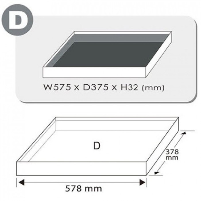 Комбинированный набор инструментов 13ед. (в ложементе) TOPTUL GED1322