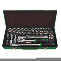 Комбінований набір інструментів TOPTUL 1/2" (дюйм +метр.) 38ед. GCAD3803