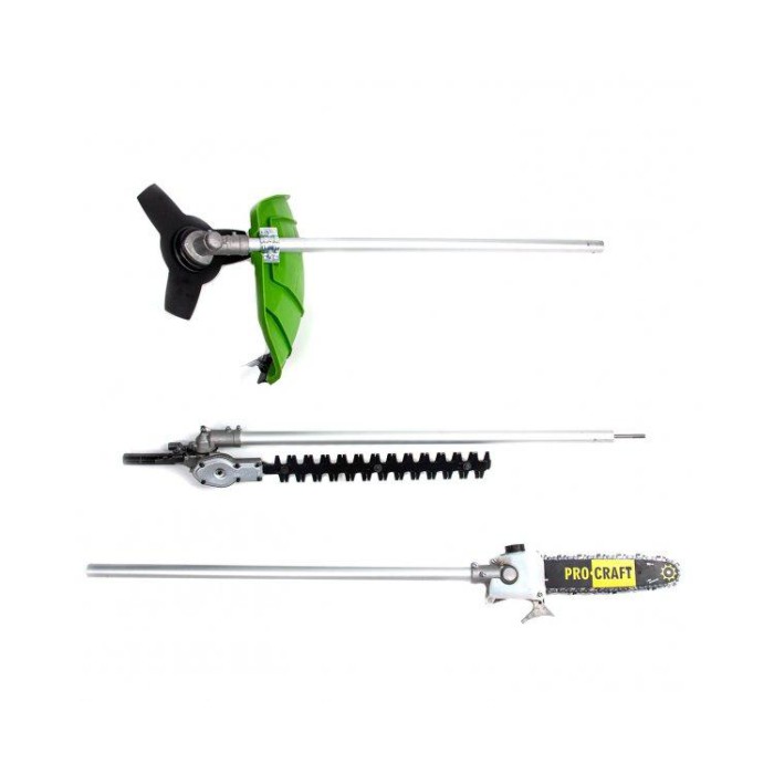 Коса акумуляторна PRO-CRAFT PTA-20/4/2battery 3 в 1 коса, гілкоріз, кущоріз, без АКБ і ЗУ