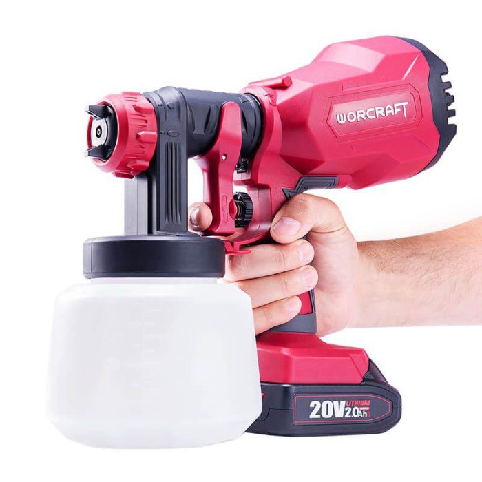 Краскопульт акумуляторний Worcraft CSG-S20LiA