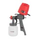 Краскопульт электрический INTERTOOL DT-5045, HVLP 450 Вт., форсунка 1.5 мм, бачок 1л., 100-200 мл/мин