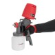 Краскопульт электрический INTERTOOL DT-5045, HVLP 450 Вт., форсунка 1.5 мм, бачок 1л., 100-200 мл/мин