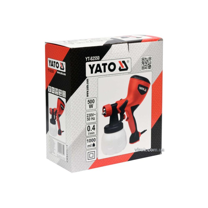 Фарбопульт електричний YATO YT-82550 500 Вт 1л