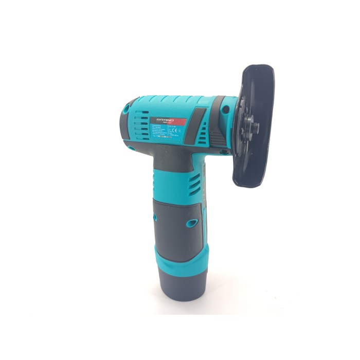 Машина кутошліфувальна акумуляторна (міні-болгарка) GRAND МШУ-12Li (2 АКБ 12В, 2 А*год, 75 мм, кейс) Машина кутошліфувальна акумуляторна (міні-болгарка) GRAND МШУ-12Li (2 АКБ 12В, 2 А*год, 75 мм, кейс)