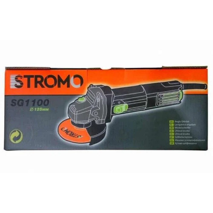 Машина угловая шлифовальная (болгарка) STROMO SG -1100 125 мм