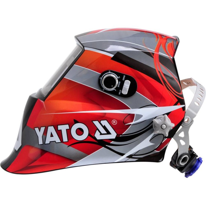 Маска зварювальника YATO захисна з саморегульованим фільтром YATO YT-73921