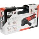 Многофункциональный инструмент (реноватор) YATO YT-82223, 500 Вт, 16000 об/мин, насадки, кейс