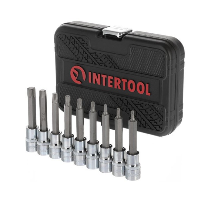 Набір біт INTERTOOL ET-8401, TORX 1/2