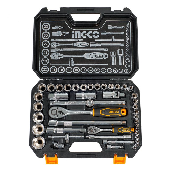 Набір головок торцевих 1/4 