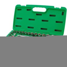 Набір інструменту у валізі TOPTUL 1/2" 28ед. зі світловим перехідником GCAI2801