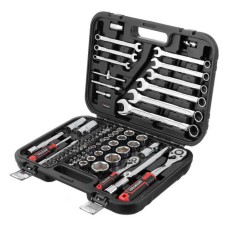 Набір інструментів INTERTOOL ET-8082, 1/2" & 1/4", 82ед., Cr-V STORM