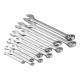 Набір ключів комбінованих INTERTOOL HT-1305, 22 од. дюймових 11 од. метричних 11 од.