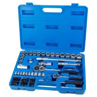 Набір насадок торцевих і біти 1/4", 1/2" 72 шт Start GRAD (6003145)