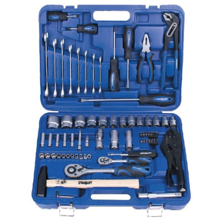 Набір ручного інструменту комбінований 77ед. СТАНДАРТ ST-0077