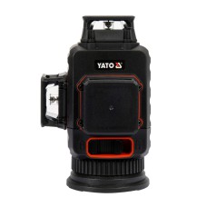 Нівелір лазерний самонівелюючий YATO YT-30436: 12 променів, точність- ±3 мм/ 10 м, верт./гориз. промені