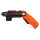 Отвертка аккумуляторная Black+Decker BDCSFL20C 3.6 В Li-Ion 1.5 Ач с подсветкой